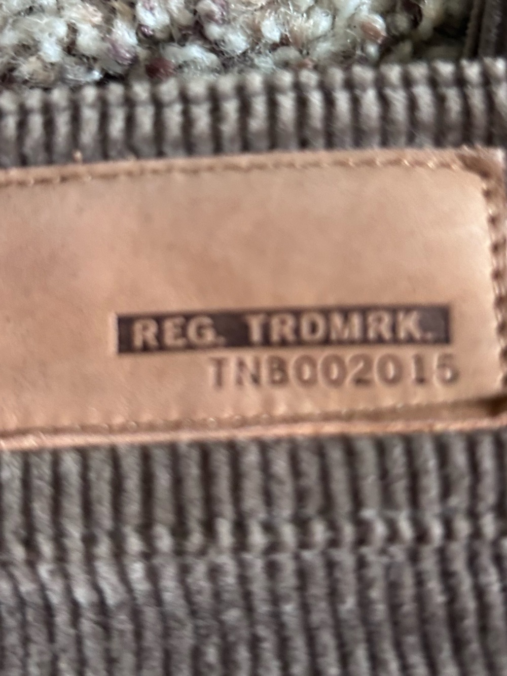 The Normal Brand Women’s Brown Gray Corduroy Split Flare High Rise Pants Size 27 - Picture 10 of 10